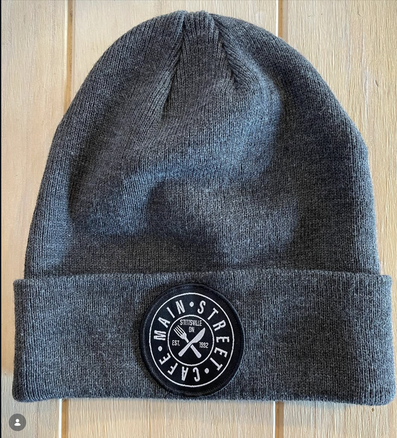 Dark grey MSC beanie